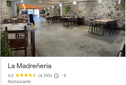 Cangas-de-Onís-Restaurante-La-Madreñeria