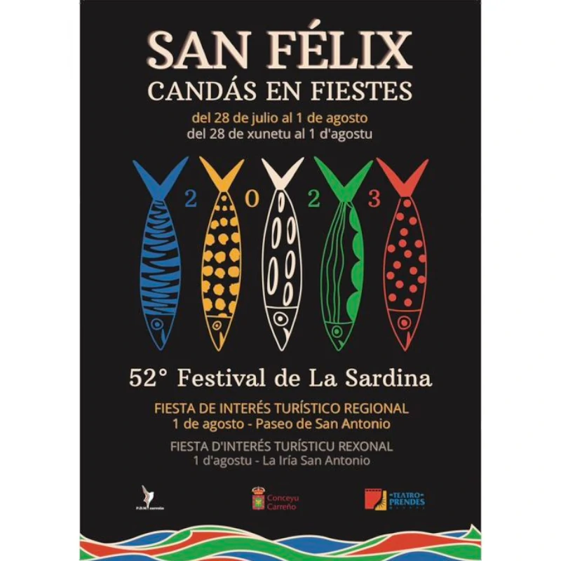 Gestion-Alojamientos-San-Felix-Festival-de-la-Sardina-Cartel
